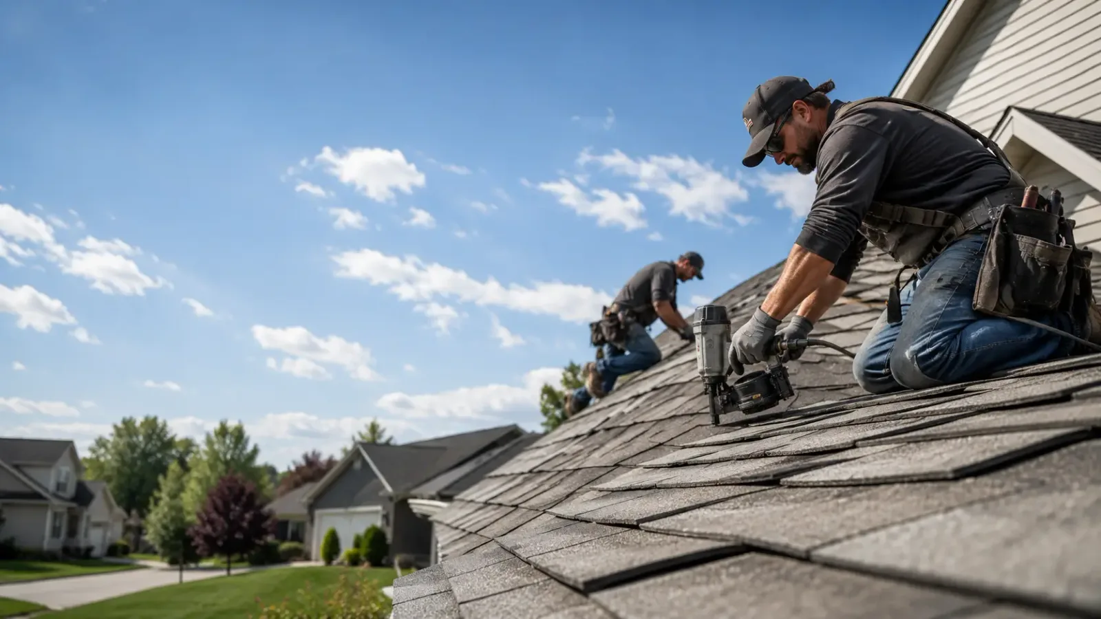 Storm Damage Roof Repair in Thawville, IL near me